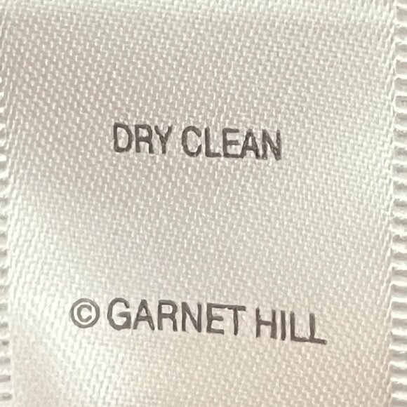 Garnet Hill Bohemian Paisley Print Dress Size 4 Plum Floral 3/4 Sleeve Pockets - Picture 10 of 11